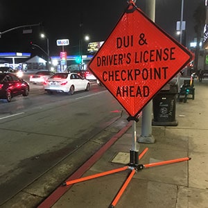 Sobriety checkpoints in Maine - consult William attorney Ashe for OUI defense