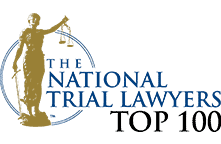 Image representing award given to attorney by The National Trial Lawyers Top 100 in 2023 2022 2021 - Ashe Law Offices